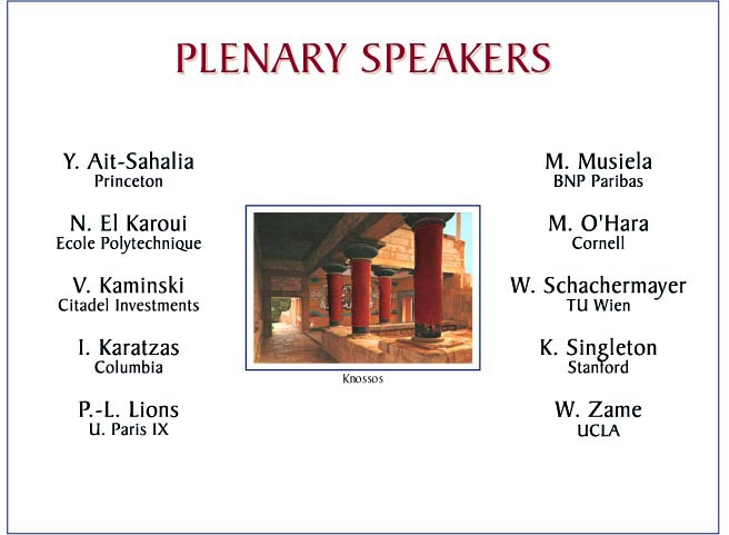 Links to the Plenary Speakers